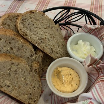 Schmankerl Stube - Fresh bread with whipped butter and Liptauer cheese spread! - German Near Me - Hagerstown, Maryland Schmankerl Stube - Fresh bread with whipped butter and Liptauer cheese spread! - German Near Me - Hagerstown, Maryland