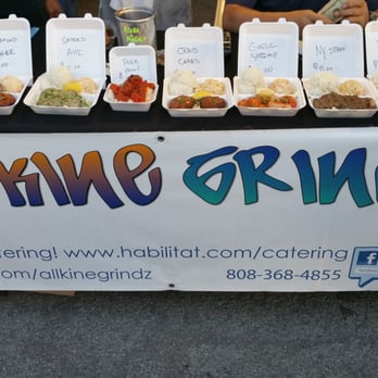 All Kine Grindz - a table of food - Food Trucks Near Me All Kine Grindz - a table of food - Food Trucks Near Me