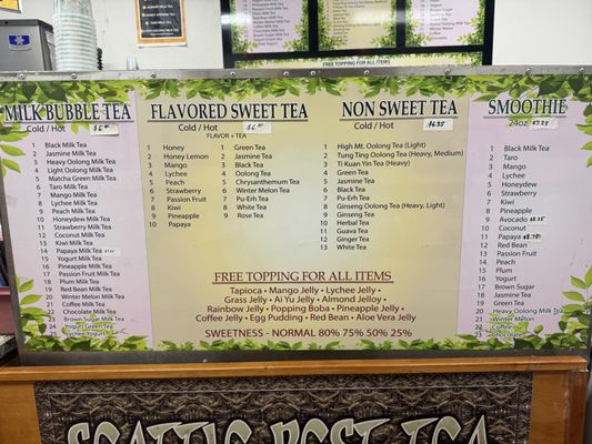 Menu photo 4 Seattle Best Tea Seattle, WA Menu photo 4 Seattle Best Tea Seattle, WA