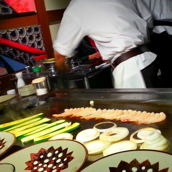 Benihana - Shrimp and veggies - Sushi Bars Near Me - Concord, California