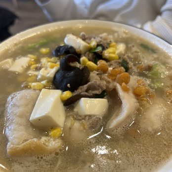 Ji Bei Chuan Noodles - Fish Soup Rice Noodles W. Silken Tofu & Fish Slices - Noodles Near Me - Queens, New York Ji Bei Chuan Noodles - Fish Soup Rice Noodles W. Silken Tofu & Fish Slices - Noodles Near Me - Queens, New York