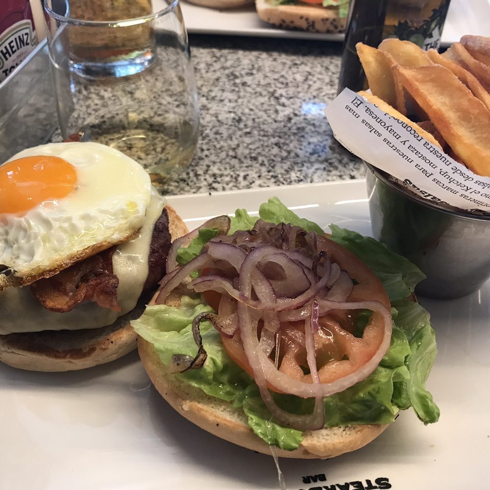 Steak Burger - British burger - Burgers Near Me - Madrid, M Steak Burger - British burger - Burgers Near Me - Madrid, M