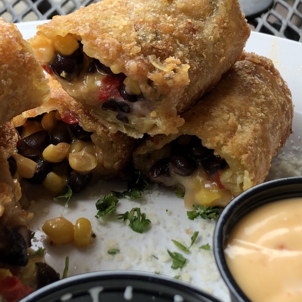 Bearfoot Tavern - Black bean spring rolls - delish! - Gastropubs Near Me - Macon, Georgia Bearfoot Tavern - Black bean spring rolls - delish! - Gastropubs Near Me - Macon, Georgia