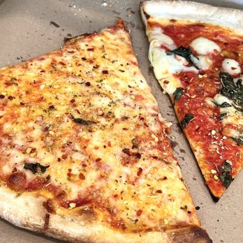 Tony's NY Pizza - Cheese and Margherita slices. - Pizza Near Me - Fairfax, Virginia Tony's NY Pizza - Cheese and Margherita slices. - Pizza Near Me - Fairfax, Virginia