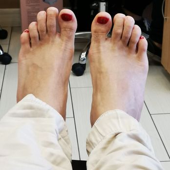 Finest Nails & Spa - Painted toe nails - Nail Salons Near Me - Costa Mesa, California