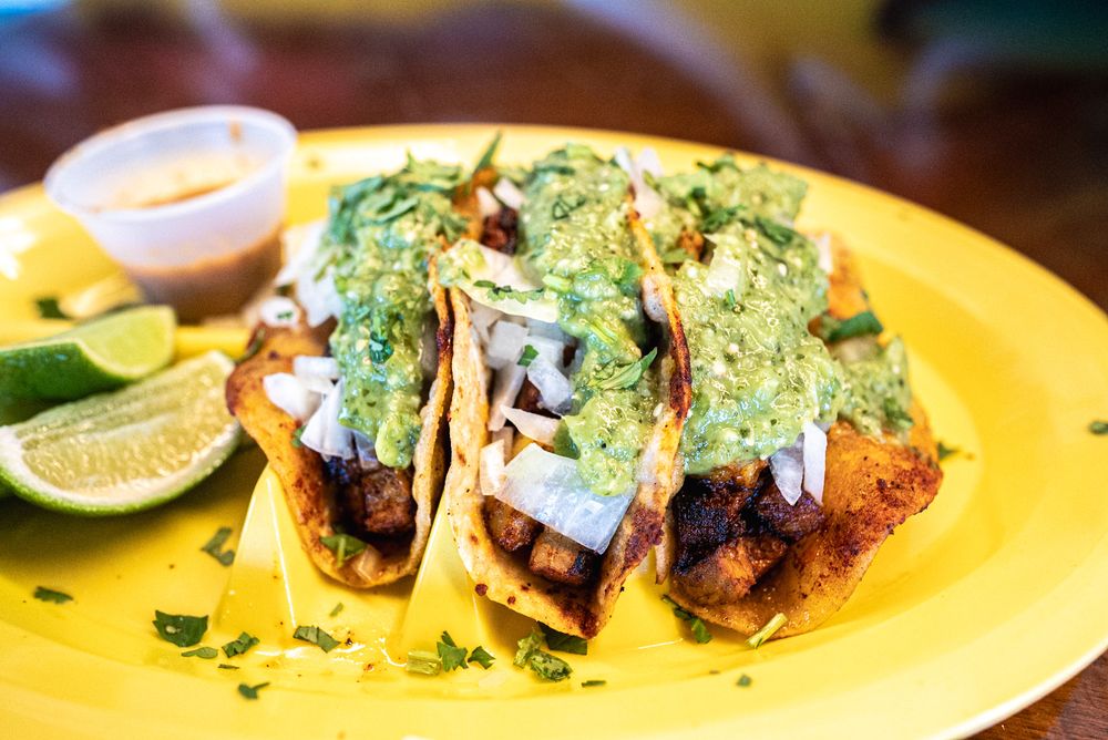 Food from El Sabor Del Coyote