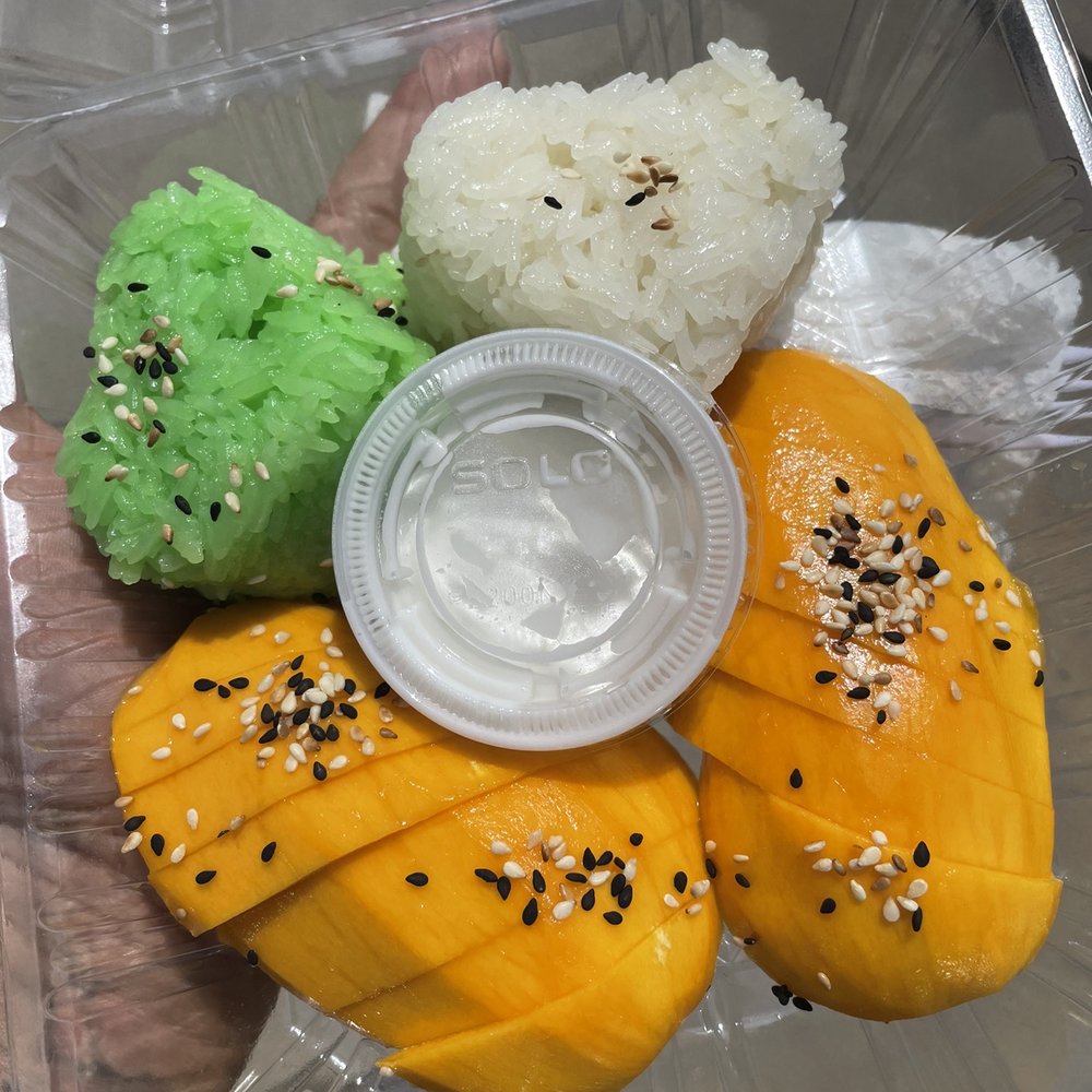Mango on the Moon - Mango sticky rice - Desserts Near Me - San Marcos, California Mango on the Moon - Mango sticky rice - Desserts Near Me - San Marcos, California