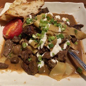 Sur at The Barnyard - Beef Stroganoff - New American Near Me - Carmel, California Sur at The Barnyard - Beef Stroganoff - New American Near Me - Carmel, California