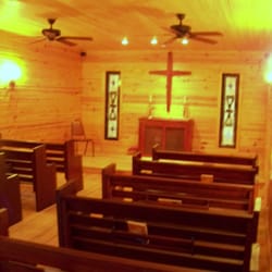 Johnson Creek RV Resort - Inside The Chapel in the Hills.