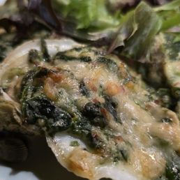 Oysters Rockefeller