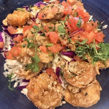 California Fish Grill - Dynamite shrimp with white rice - Fish & Chips Near Me - Daly City, California California Fish Grill - Dynamite shrimp with white rice - Fish & Chips Near Me - Daly City, California