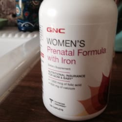 GNC - Get your prenatal vitamins here!