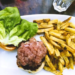 Bin 4 Burger Lounge - Tastiest burger I've had there to-date. I think it was called Black & Blue. It was amazing. #editedwithREBELSAUCEforiOS