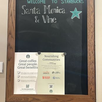 Starbucks - Welcome board --- just in case you forgot which Starbucks location. Hahaha - Coffee & Tea Near Me - Los Angeles, California Starbucks - Welcome board --- just in case you forgot which Starbucks location. Hahaha - Coffee & Tea Near Me - Los Angeles, California