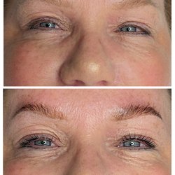 Skin essence - Before and after a lash lift and brow Lamination