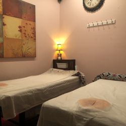 Couples massage room