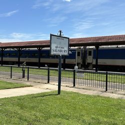 Amtrak - Boarding area, May 2025.