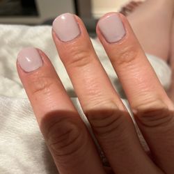 Nails & Spa ARIA - Not the best paint job. This is fresh from the salon.