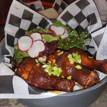 Brick & Bones - Sexy chicken!!! - Cocktail Bars Near Me - Dallas, Texas