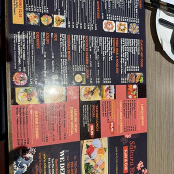 Sakura Ya - Menu - Japanese Near Me - Las Vegas, Nevada