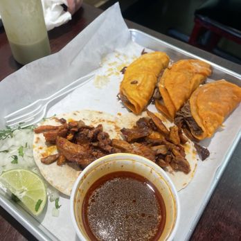 LONCHES DON PEPE - Was four Birria tacos and two trombo tacos. - Tacos Near Me - Mesquite, Texas