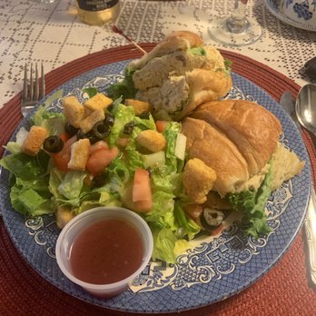 Olive Branch Cafe - My sandwich with side salad. - Cafes Near Me - Tacoma, Washington Olive Branch Cafe - My sandwich with side salad. - Cafes Near Me - Tacoma, Washington