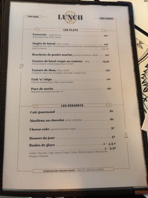 Menu photo 2 The Black Lion Toulouse, 31 Menu photo 2 The Black Lion Toulouse, 31