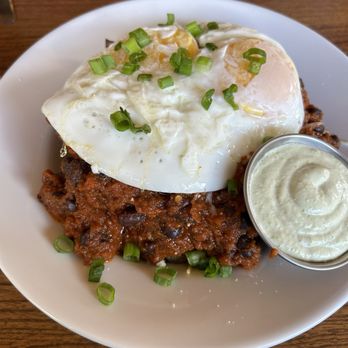 Hightower Pub - Huevos Ranchero w/ Creama on the side - Pubs Near Me - Anchorage, Alaska