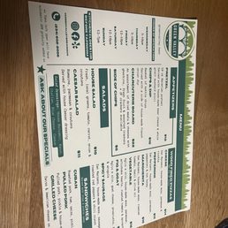 Menu Menu