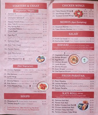 Menu photo 2 NYC Tikka Masala New York, NY Menu photo 2 NYC Tikka Masala New York, NY