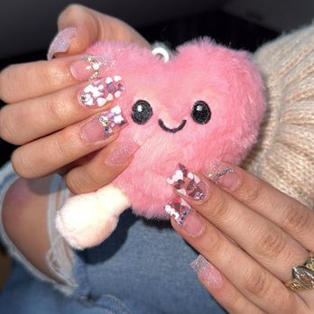 Diamond Nails - They do no wrong in my eyes! Valentine's Day set success - Nail Salons Near Me - Roseville, California