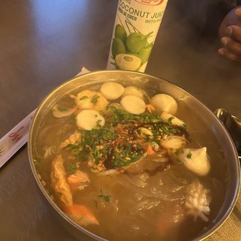 Hanoi Chicken Noodle - Seafood noodle soup with clear noodle and coconut juice - Noodles Near Me - San Leandro, California Hanoi Chicken Noodle - Seafood noodle soup with clear noodle and coconut juice - Noodles Near Me - San Leandro, California