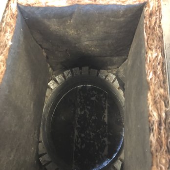 AirMax Duct Cleaning - Restroom vent after - Heating & Air Conditioning/HVAC Near Me
