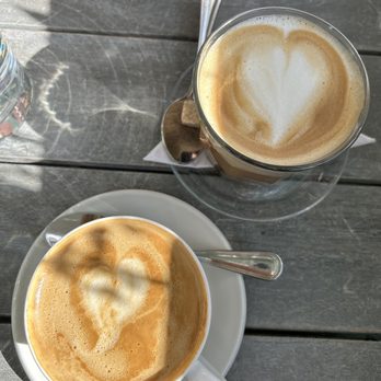 Cafe Colette - Cap & Oat-milk Latte - New American Near Me - Brooklyn, New York