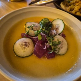 Maxwell Alley - Ahi Tuna Aguachile - New American Near Me - Jersey City, New Jersey