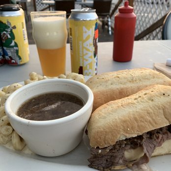 Hop-N-Grape - Prime Rib Dip Sandwich - Barbeque Near Me - Longview, Washington
