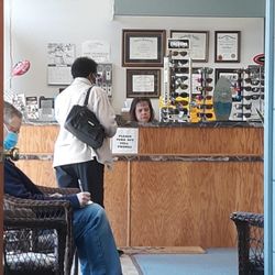 Farmville Vision Center - Owner without mask