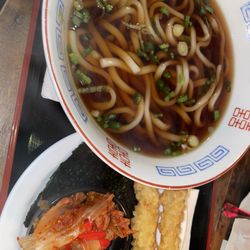 Ohho Noodles Market - Udon soup with shrimp tempura