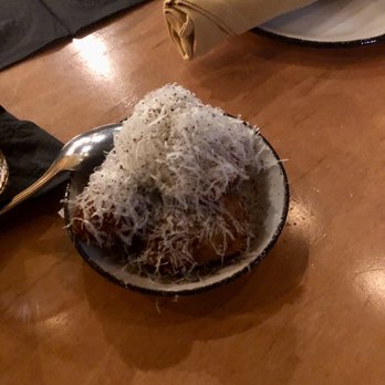 Nancy's Hustle - Parmesan and pancetta croquettes - New American Near Me - Houston, Texas