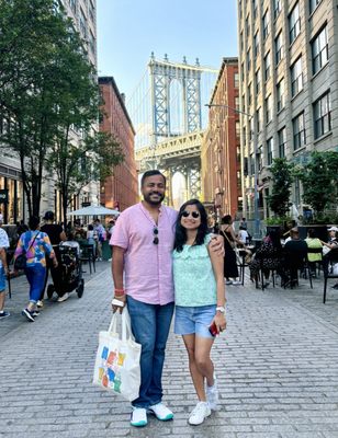 DUMBO Manhattan Bridge View by null