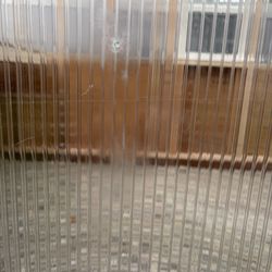 Stor-Mor Sheds - Hole in the door.