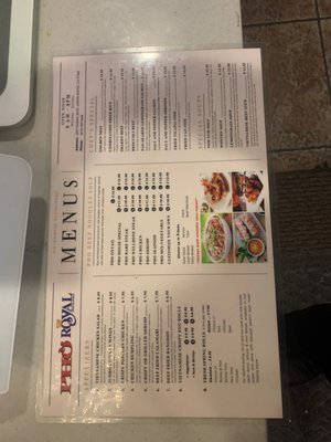 Menu photo 3 Pho Royal Lemon Grove, CA