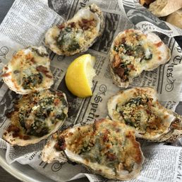 Oysters Rockefeller