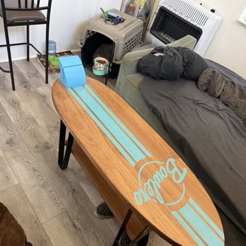 Barn Furniture Mart - Awesome surf board table from the barn furniture! - Furniture Stores Near Me - Van Nuys, California Barn Furniture Mart - Awesome surf board table from the barn furniture! - Furniture Stores Near Me - Van Nuys, California