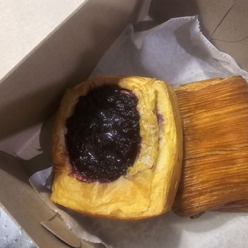 Vicente - Blueberry Danish  Dulce de leche crossaint - Bakeries Near Me - Charlotte, North Carolina