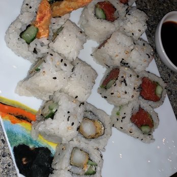 Yellowtail Japanese Restaurant & Lounge - Spicy tuna  Shrimp Tempura - Japanese Near Me - Las Vegas, Nevada