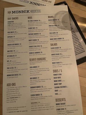 Menu photo 1 Monnik Beer Louisville, KY Menu photo 1 Monnik Beer Louisville, KY