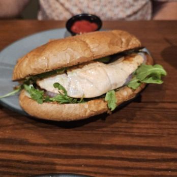 Cobblestone Zionsville - 8.8.26 Grilled Salmon Po' Boy #yum #ReviewsByRL - Bars Near Me - Zionsville, Indiana Cobblestone Zionsville - 8.8.26 Grilled Salmon Po' Boy #yum #ReviewsByRL - Bars Near Me - Zionsville, Indiana