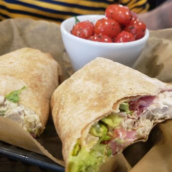 Meemom's - Chicken salad wrap was pretty good - Coffee & Tea Near Me - Middletown, New Jersey Meemom's - Chicken salad wrap was pretty good - Coffee & Tea Near Me - Middletown, New Jersey