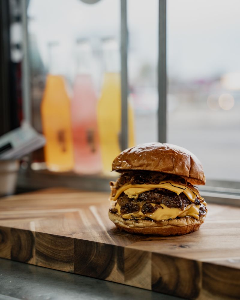 Food from The Buffalo Burger